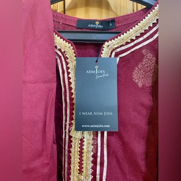 Designer Asim Jofa 3 pc Dress